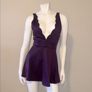 Purple Mini Dress